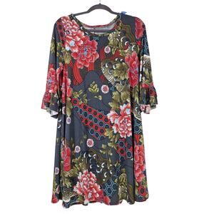 Women's dress 3/4 sleeve